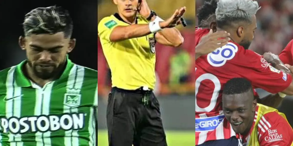 Atlético Nacional más allá de la derrota contra el Junior FC fue víctima de un arbitraje polémico que no puede pasar por debajo de la mesa.
