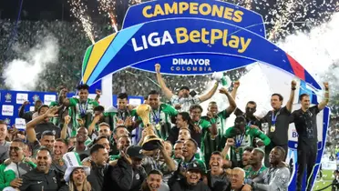 Atlético Nacional Campeón Foto: Antena 2