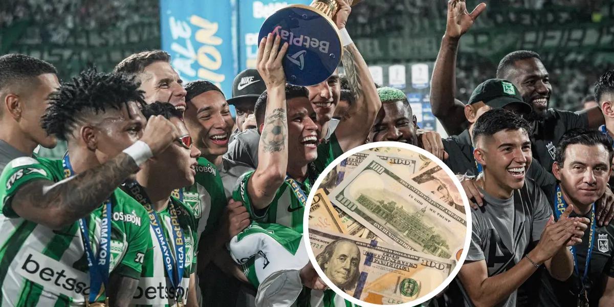 Atlético Nacional Campeón Foto: Nacionaloficial y Pexels