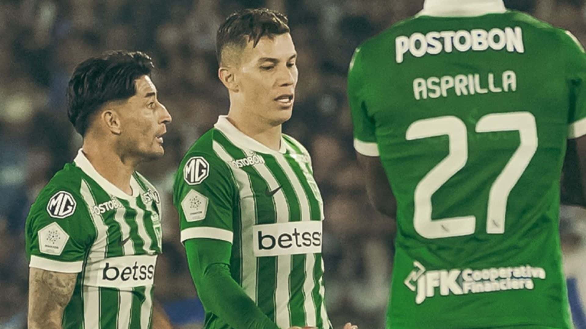 Atlético Nacional confirmó los XI para enfrentar a Internacional de Bogotá - X @Nacionaloficial