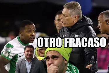 Atlético Nacional no da síntomas de mejora del coma futbolístico en donde se metió tras tantos errores.