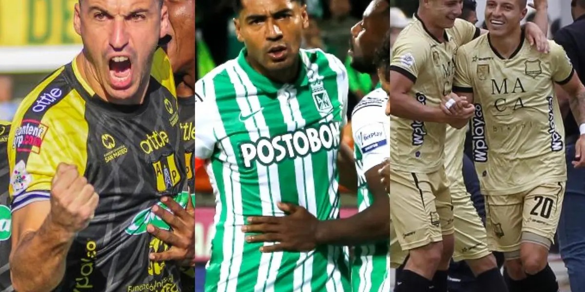 Atlético Nacional debe estar atento en la tabla de la liga como Águilas Doradas y Alianza Petrolera.