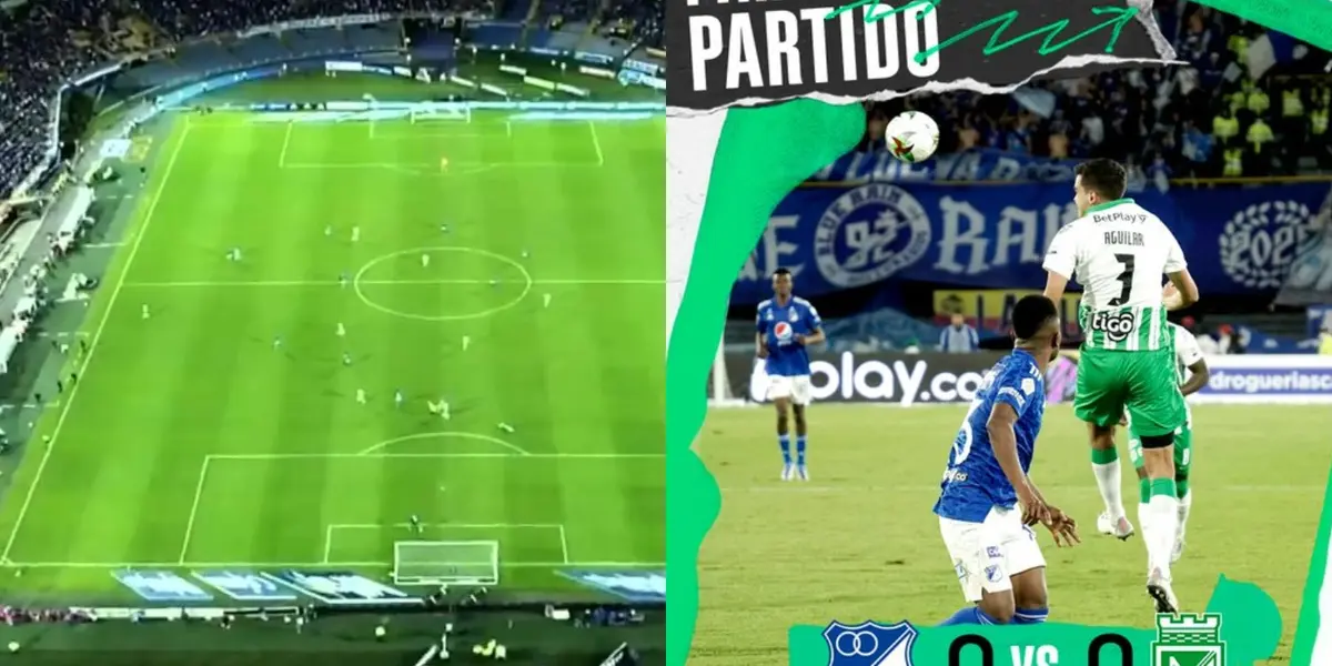 Atlético Nacional eliminó a Millonarios FC de la Liga BetPlay 2022-I.