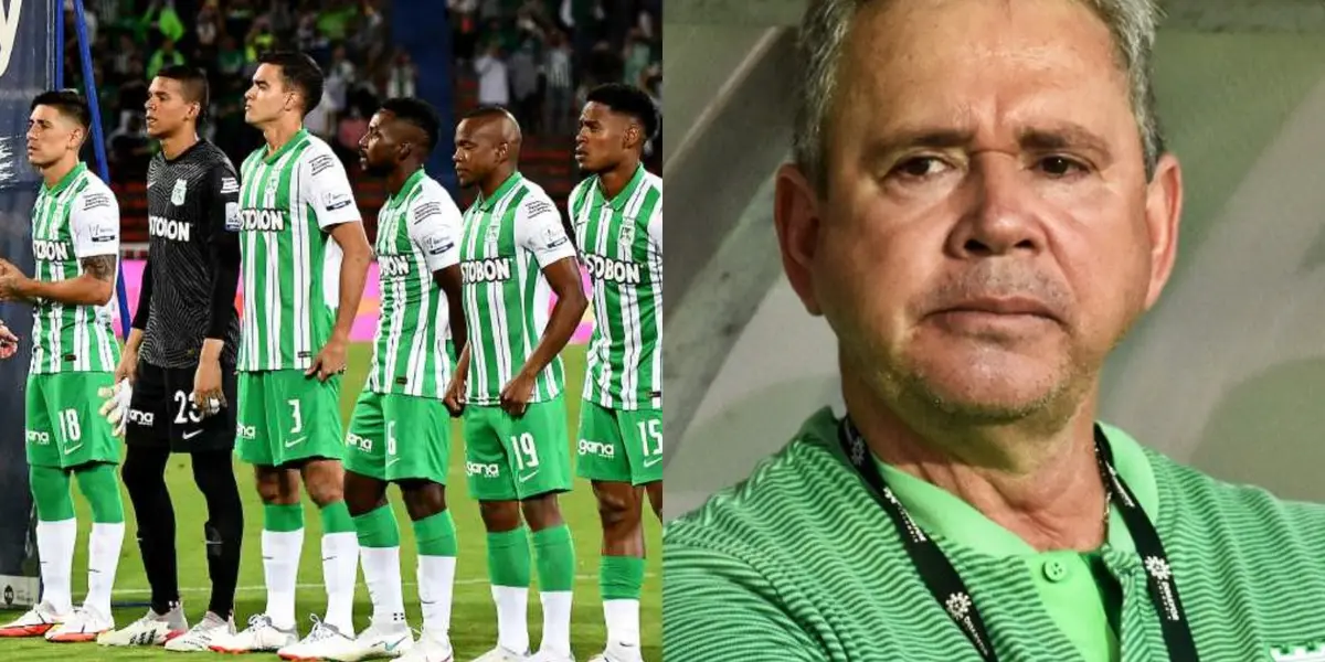 Atlético Nacional empató 1-1 ante Deportes Pereira y los hinchas arremetieron contra el delantero.