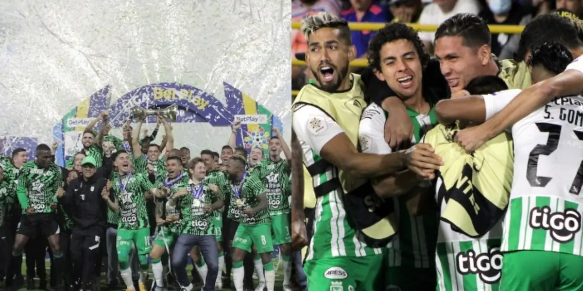 Atlético Nacional es el nuevo campeón del fútbol colombiano y realizaron algo que le dolió en el fondo al Deportes Tolima.