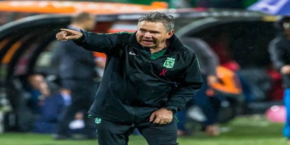 Atlético Nacional evalúa técnicos para remplazar al interino Hernán Darío Herrera.
