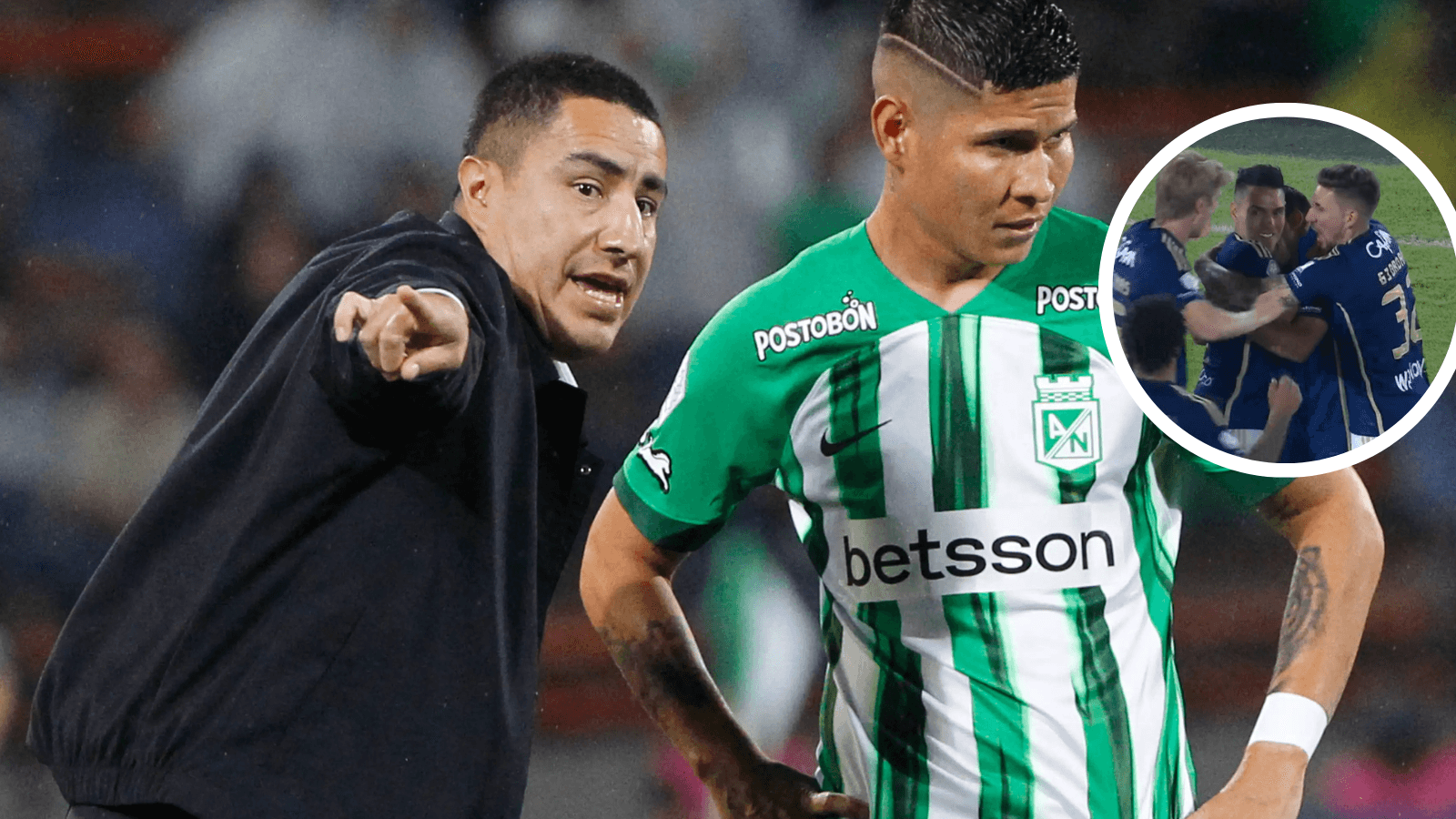 Atlético Nacional Foto: Captura de Win Sports y GOAL