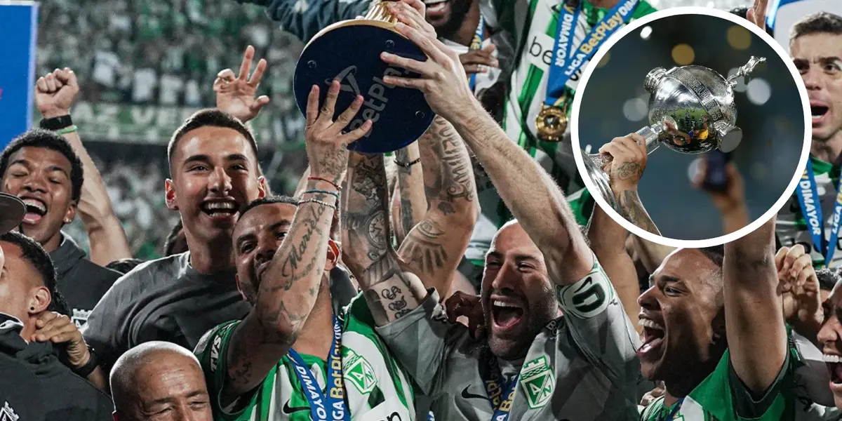 Atlético Nacional Foto: Conmebol y Nacionaloficial