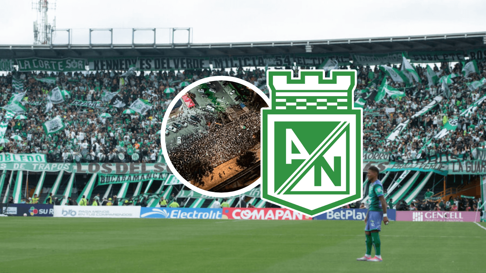 Atlético Nacional Foto: El Colombiano y Nacional Es Pasión