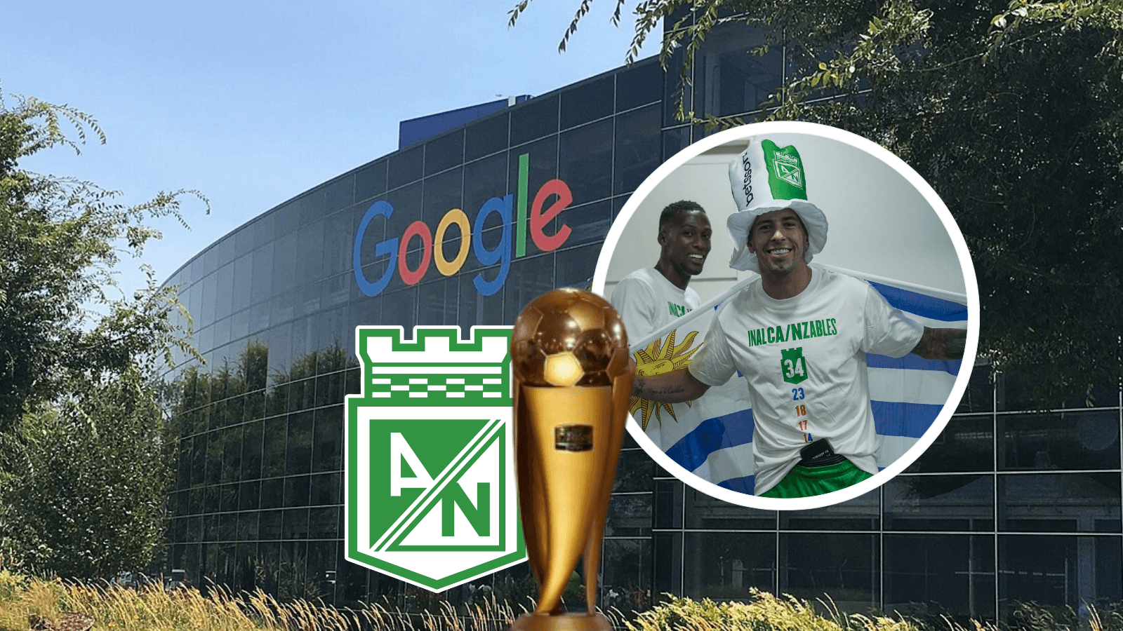 Atlético Nacional Foto. Wikipedia, Escudoteca, Win Sports y Nacionaloficial