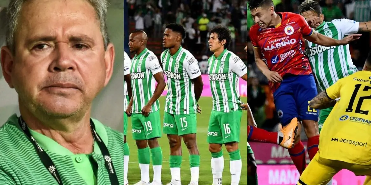 Atlético Nacional ganó 3-1 ante el Deportivo Pasto en la liga Betplay y salió de la mala racha