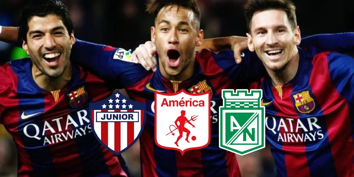 Atlético Nacional ha encontrado a su tridente de miedo, que ya lo comparan con la que hicieron Neymar, Messi y Suárez en el FC Barcelona