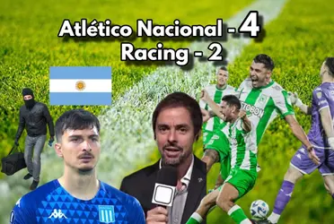 Atlético Nacional hizo respetar su condición de local contra el Racing de Argentina.