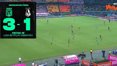 Atlético Nacional jugó su último partido de la Liga BetPlay 2024-I