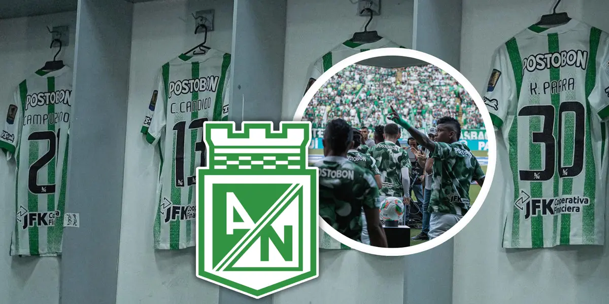 Atlético Nacional no pudo hoy en Palmaseca y mira los jugadores de nota baja Foto: Escudoteca y Nacionaloficial