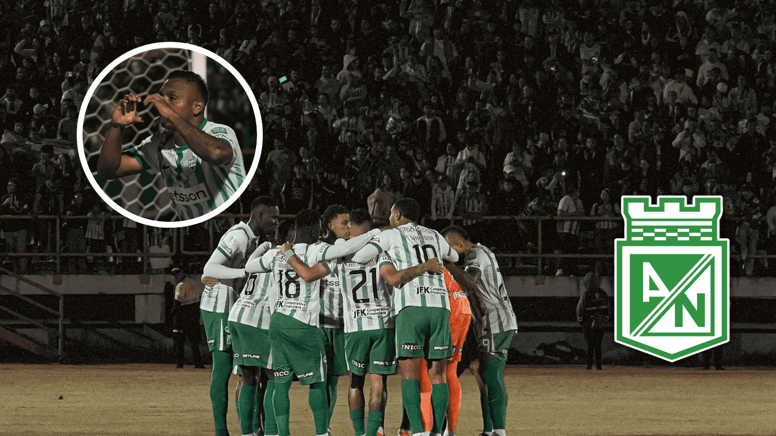 Atlético Nacional revisa algunos de sus candidatos de cara al 2026 Foto: Escudoteca y Nacionaloficial