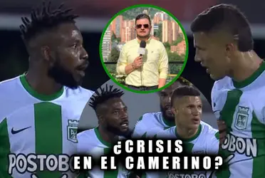 Atlético Nacional tras su reciente derrota contra Águilas Doradas dejó ciertas dudas en el tema del camerino.