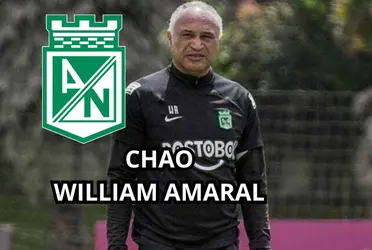 Atlético Nacional tendría un plan de cara a tener un nuevo entrenador y no aparece William Amaral en ese radar.