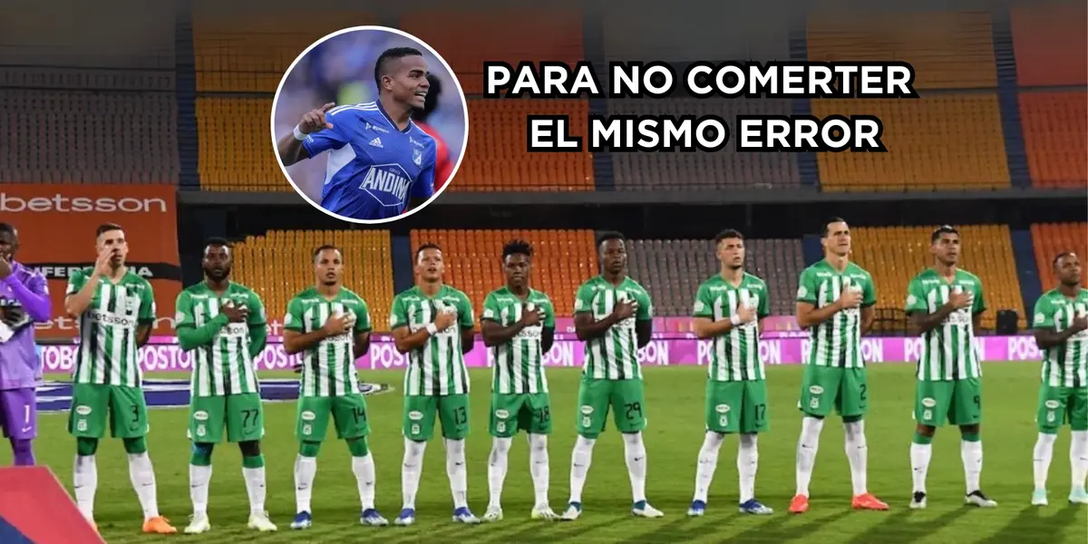 Atlético Nacional tomó acción para no cometer el mismo error que hizo Millonarios FC.