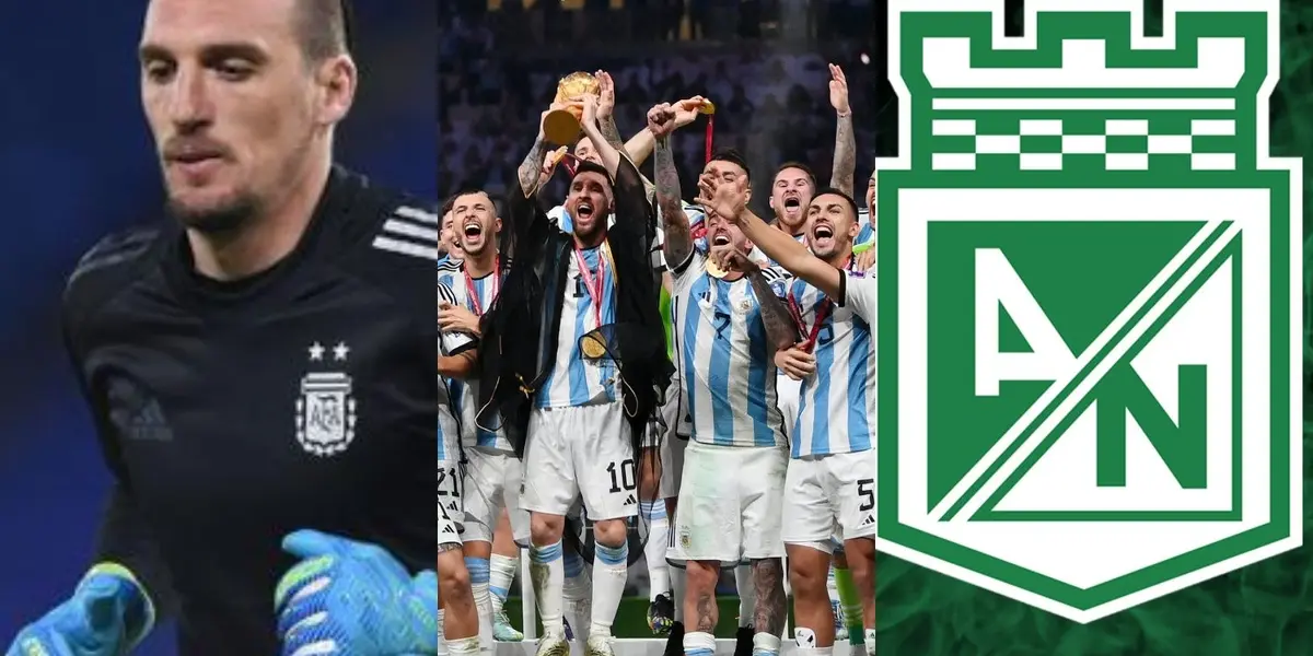 Atlético Nacional tuvo un gran gesto con Argentina tras salir campeón de la Copa Mundo de Catar 2022
