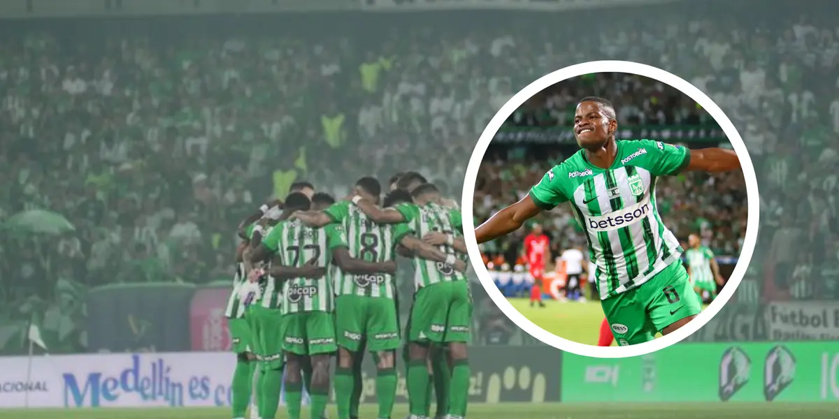 Atlético Nacional vs América de Cali Foto: Win Sports y Atlético Nacional