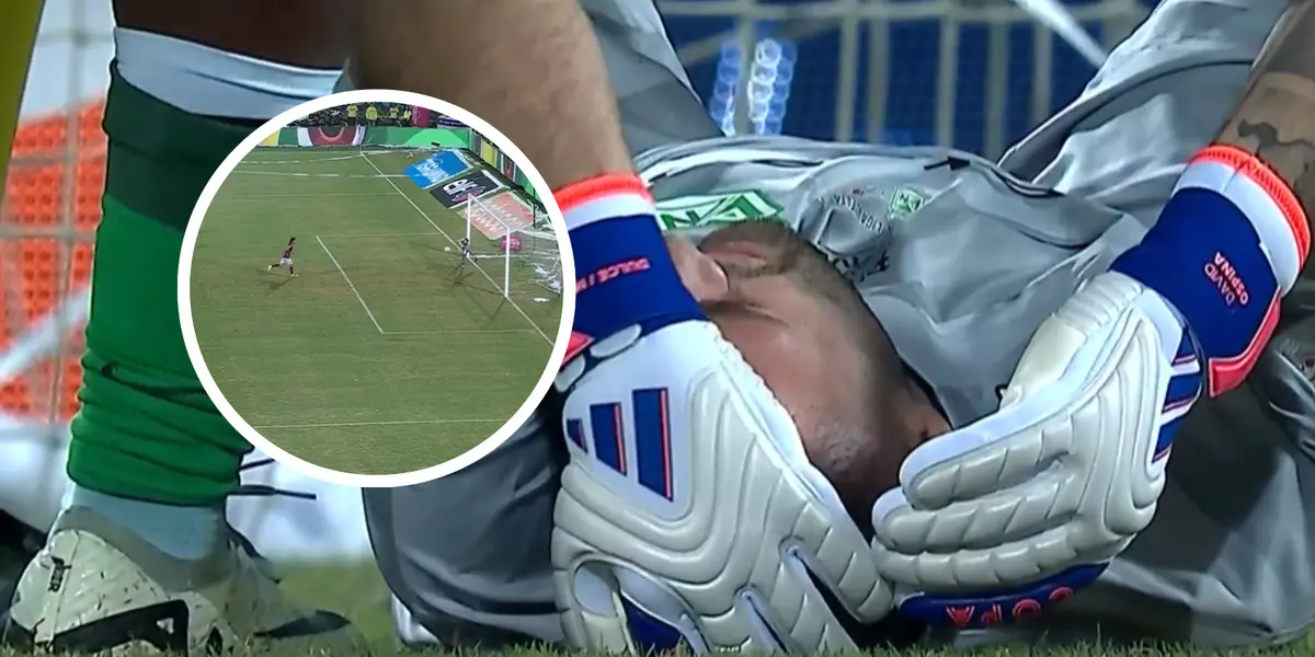 Atlético Nacional vs Deportes Tolima Foto: Captura de Win Sports