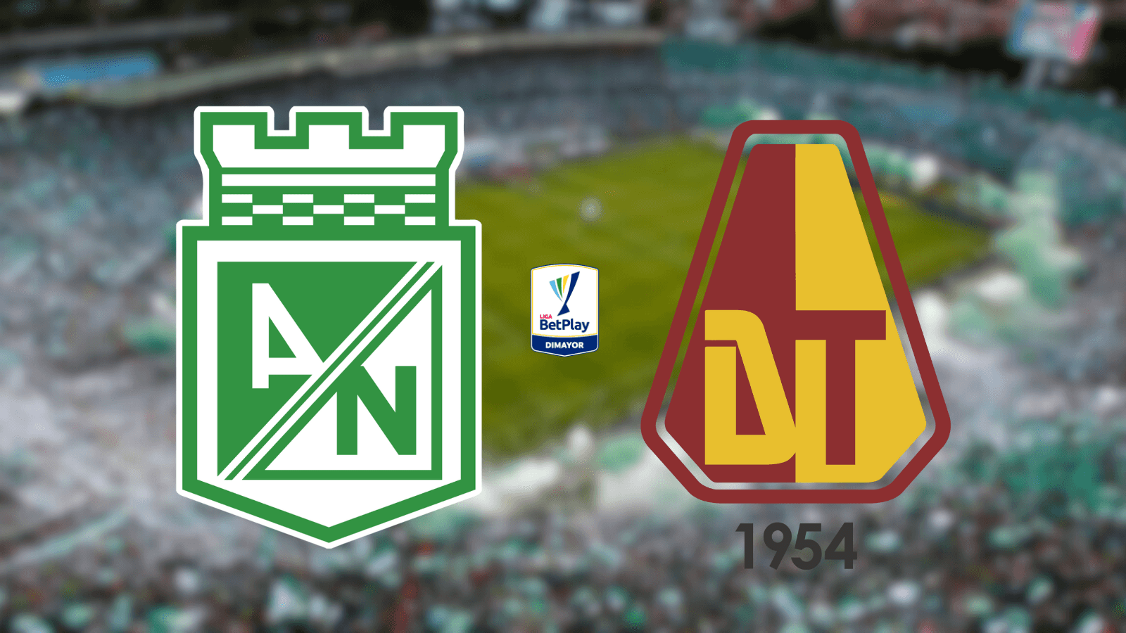Atlético Nacional vs Deportes Tolima Foto: Inder, Escudoteca