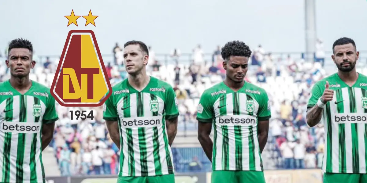Atlético Nacional vs Deportes Tolima Foto: Nacionaloficial