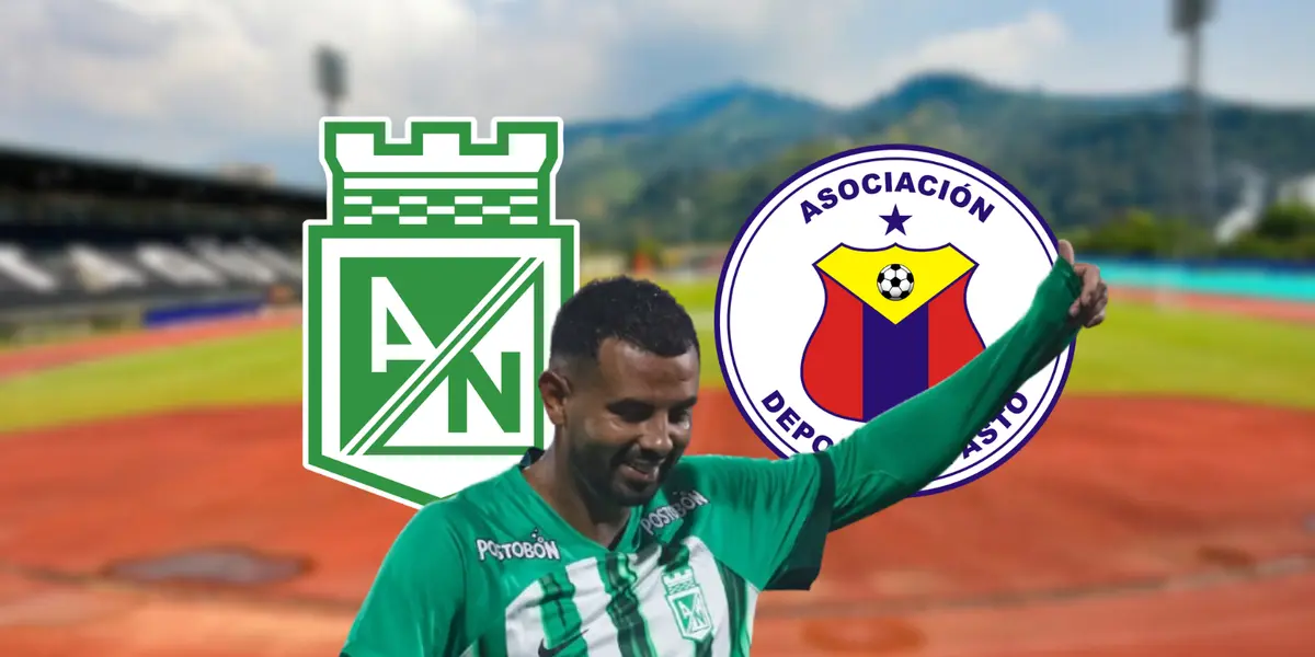 Atlético Nacional vs Deportivo Pasto Foto: 365 Scores, El País y Escudoteca