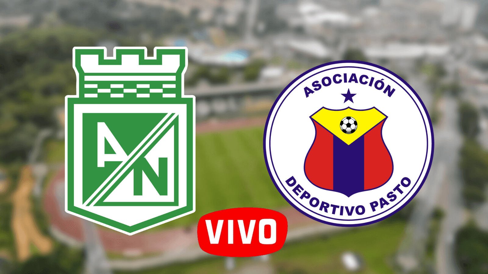 Atlético Nacional vs Deportivo Pasto Foto: Escudoteca
