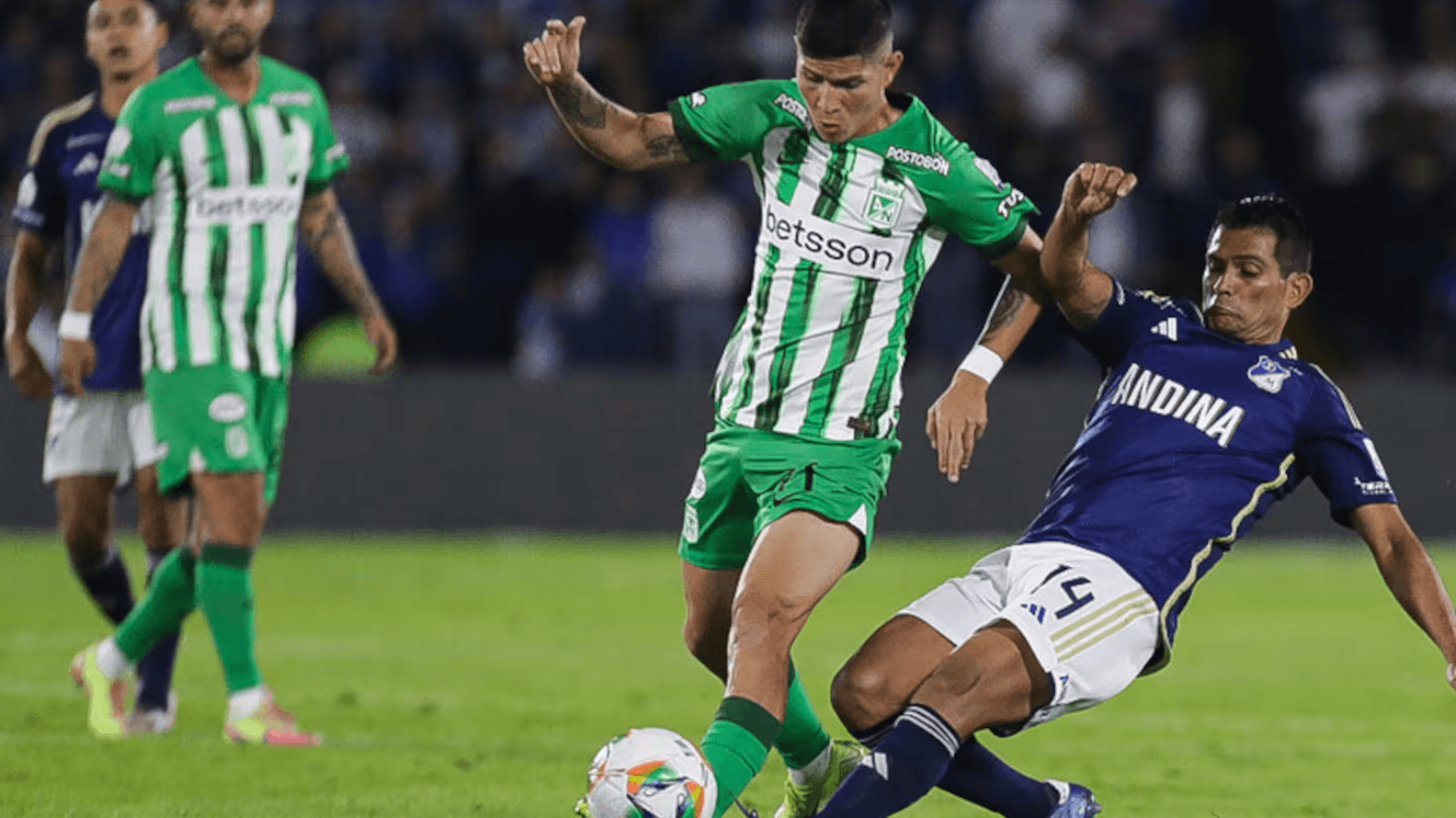 Atlético Nacional vs Millonarios Foto: As