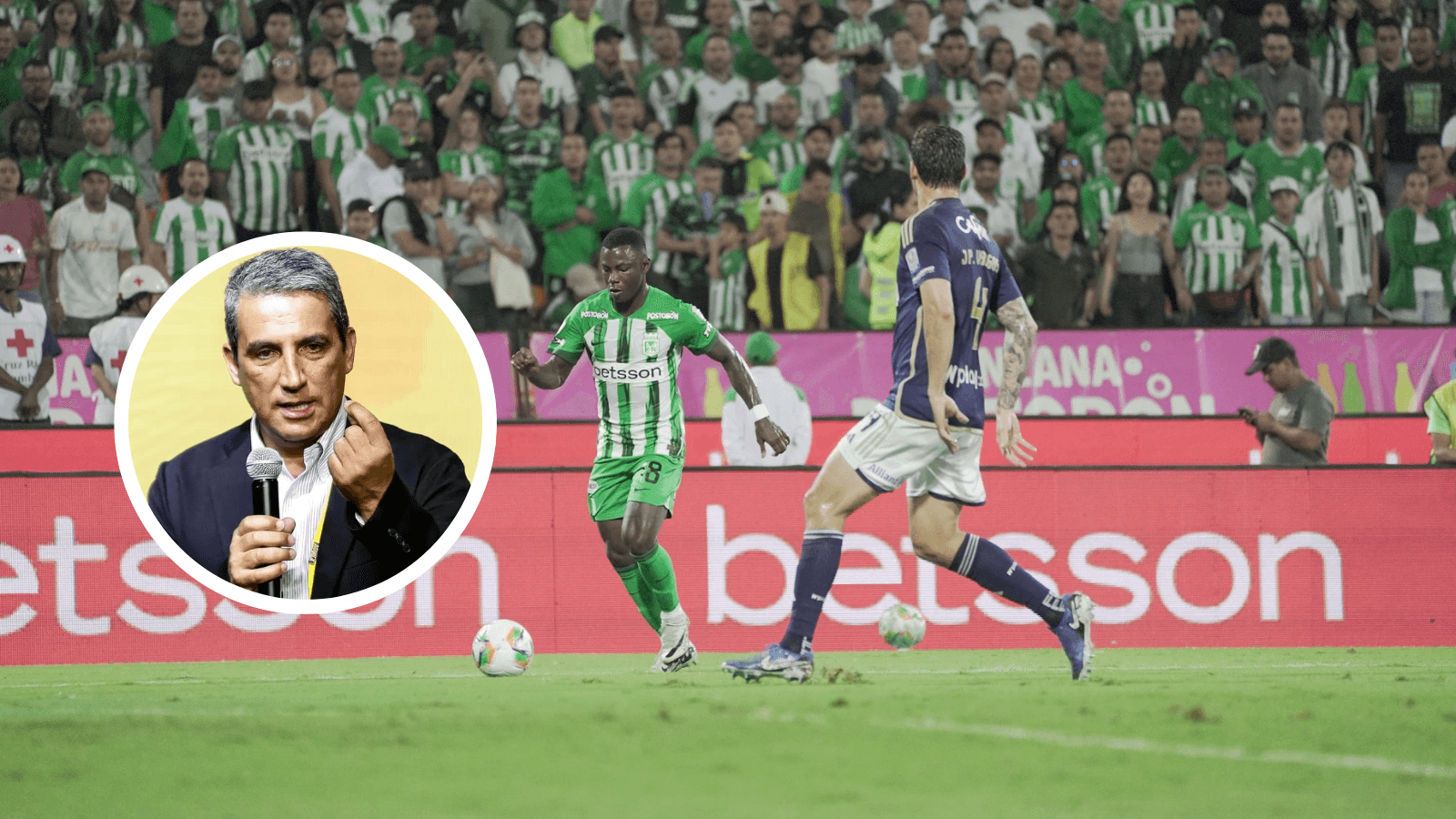 Atlético Nacional vs Millonarios Foto: X y Semana