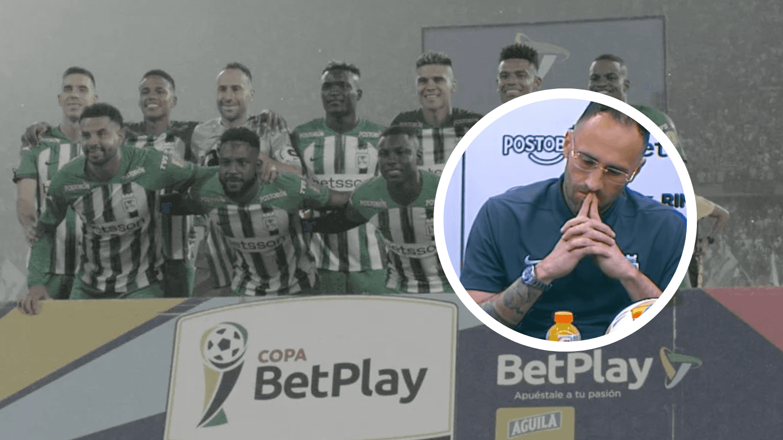 Atlético Nacional y David Ospina Foto: Captura de YouTube DIMAYOR y VAVEL