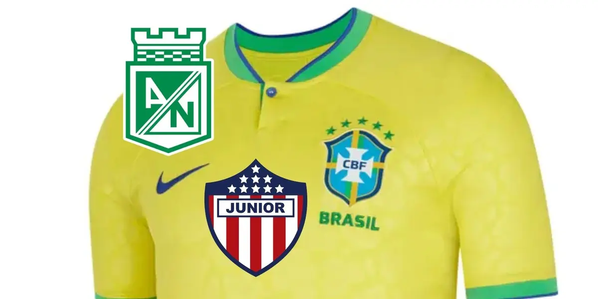 Atlético Nacional y el Junior FC estarían detrás de un crack brasileño.
