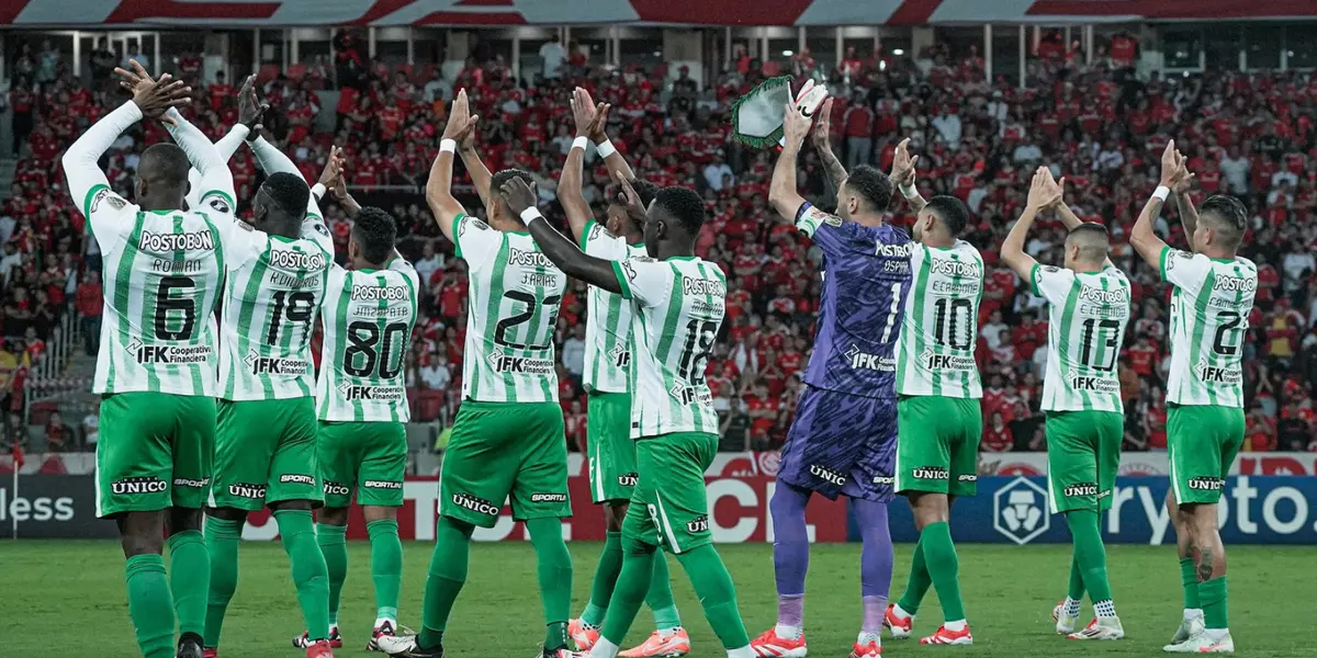 Atlético Nacional y los puntos bajos ante Internacional Foto: Nacionaloficial