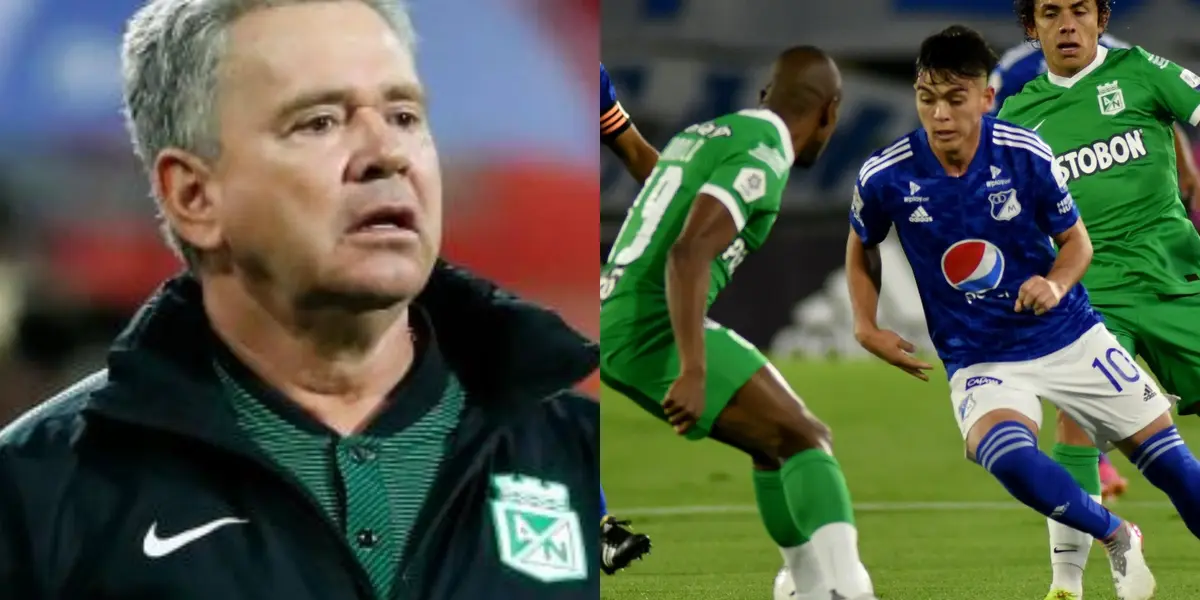 Atlético Nacional y Millonarios empataron 2-2 con un polémico arbitraje en el partido disputado en el Atanasio Girardot.