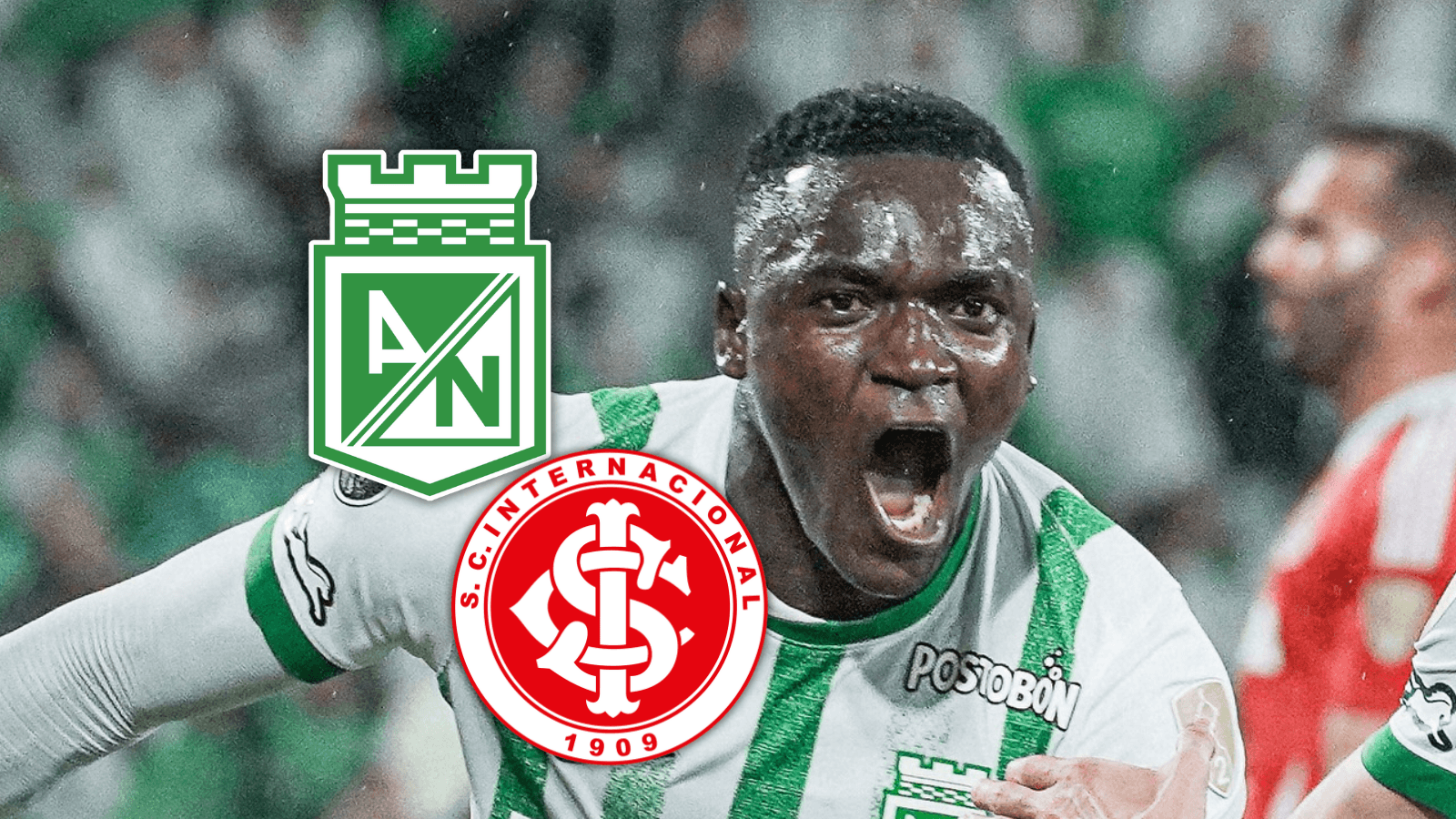 Aunque no hizo goles, fue fundamental en la gran noche del verde en Libertadores. Foto: Nacionaloficial y Escudoteca