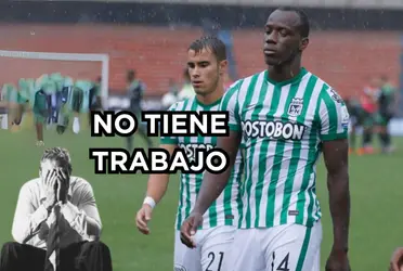 Baldomero Perlaza el ex Atlético Nacional está sin trabajo en este momento.