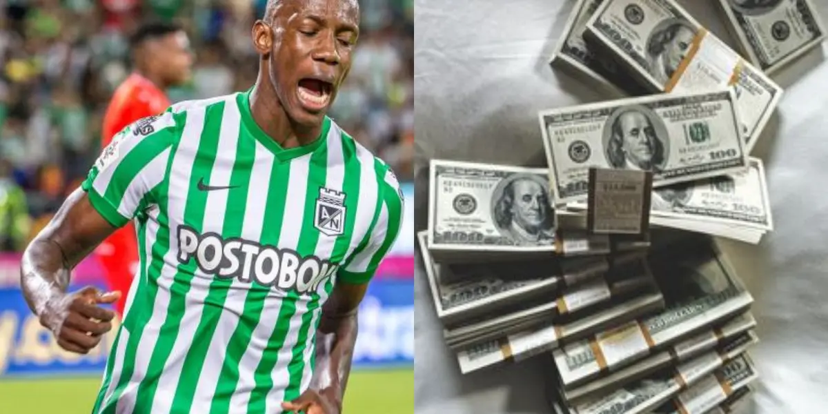 Baldomero Perlaza finalizó su contrato con Atlético Nacional y Cortuluá tiene un dinero pendiente, se aclaró si el "Verdolaga" tiene que ver en eso.