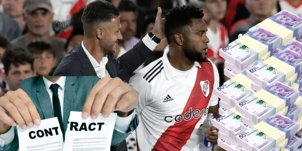 Bancado en River Plate y el insólito destino que podría tener Miguel Ángel Borja