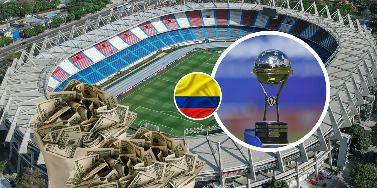 Barranquilla, sede de la gran final de la Sudamericana 2026 y mira lo que ganará en dinero Foto: Junior FC, CONMEBOL y Pexels