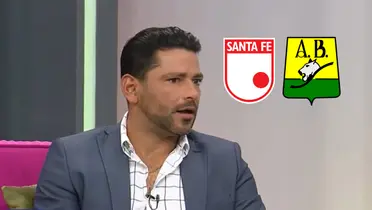 Bedoya hablando. Foto de Bedoya captura de pantalla En Las Mañanas Con Uno en YouTube.