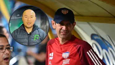 Bermúdez advirtió algo que podría afectar al Junior FC. Foto de Bermúdez captura de pantalla YouTube, foto de Reyes de Noticias Caracol.