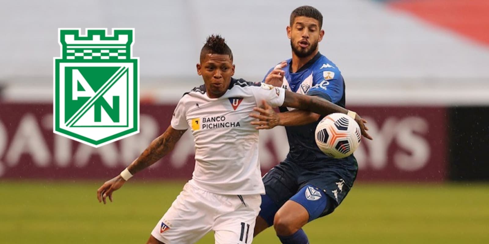 Billy Arce con la camiseta de LDU Quito