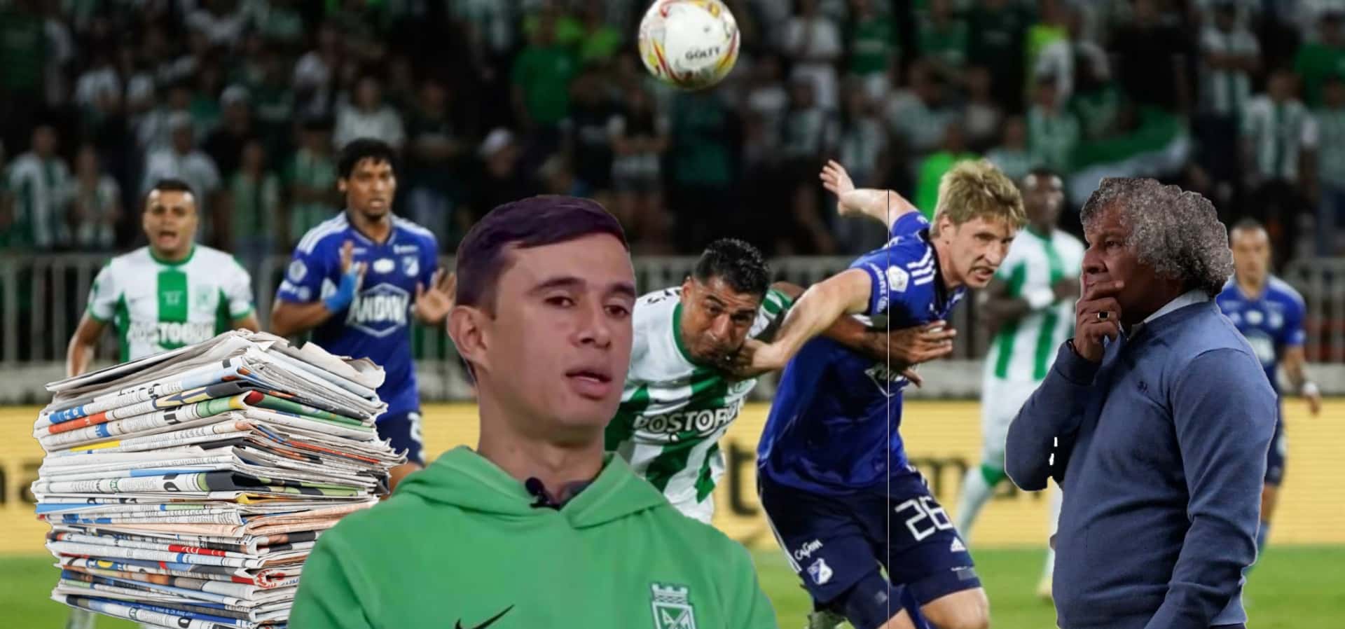 Bobdmer en la cuerda floja y lo que dice prensa colombiana de Nacional vs Millos (Foto tomada de La FM)