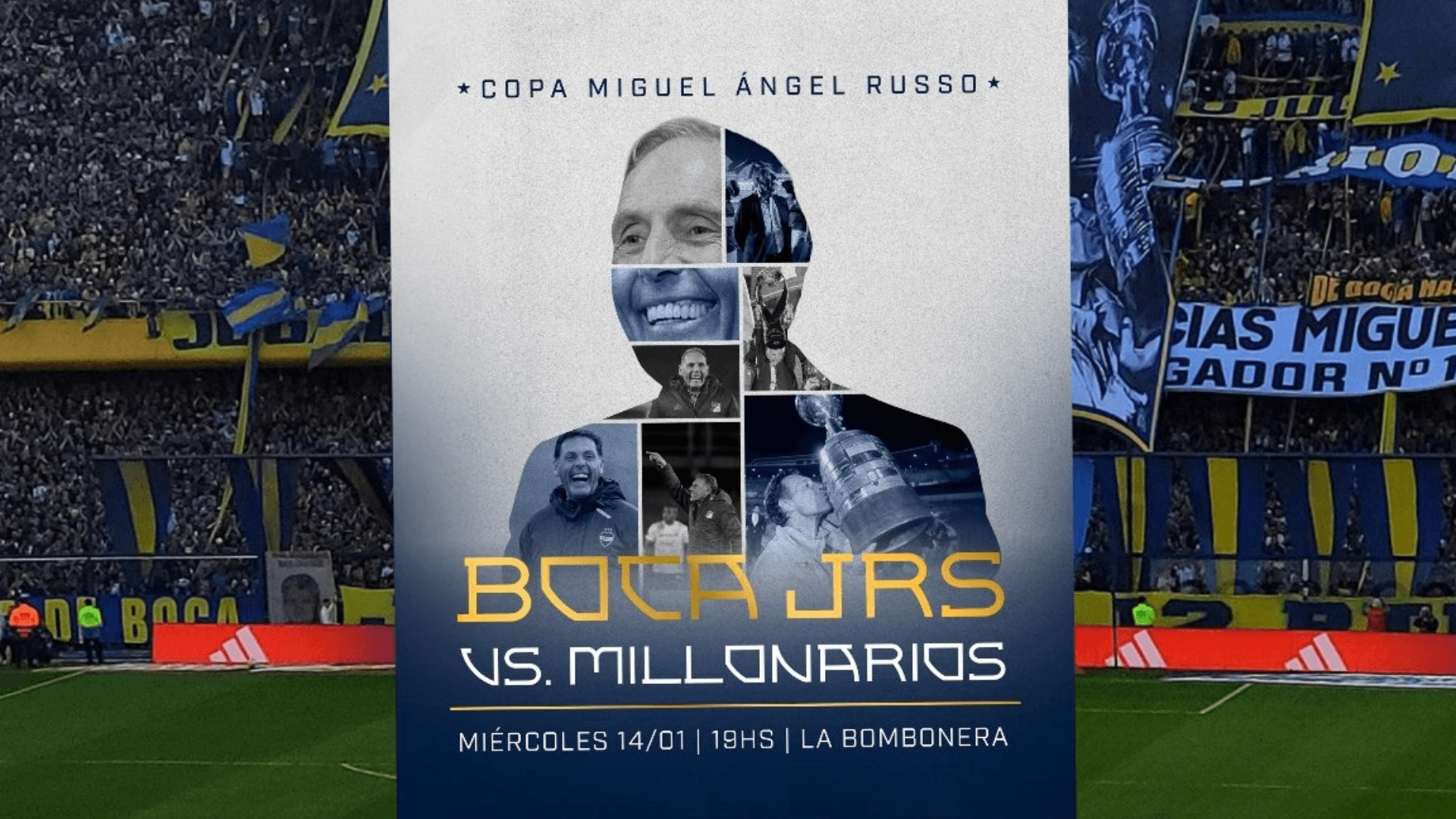 Boca Juniors vs. Millonarios en la Bombonera