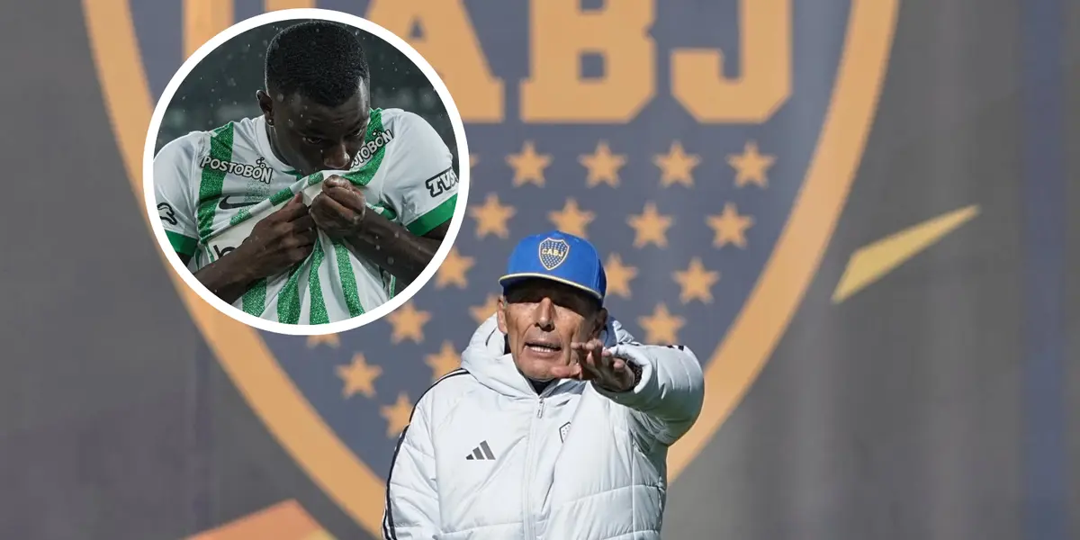 Boca Juniors y el momento clave en la negociación por Marino Hinestroza Foto: Nacionaloficial y Boca Juniors