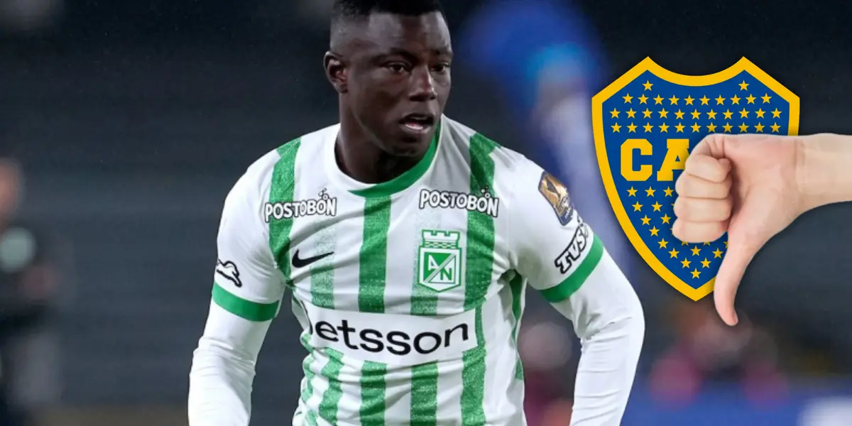 Boca quedó atrás: este es el club gigante que quiere a Hinestroza y pagará lo que piden. Foto: Transfermarkt, Pexels y Escudoteca