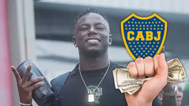 Boca ya ofertó por Hinestroza y Nacional espera 8 millones por su joven figura  Foto: Nacionaloficial, Pexels y Escudoteca