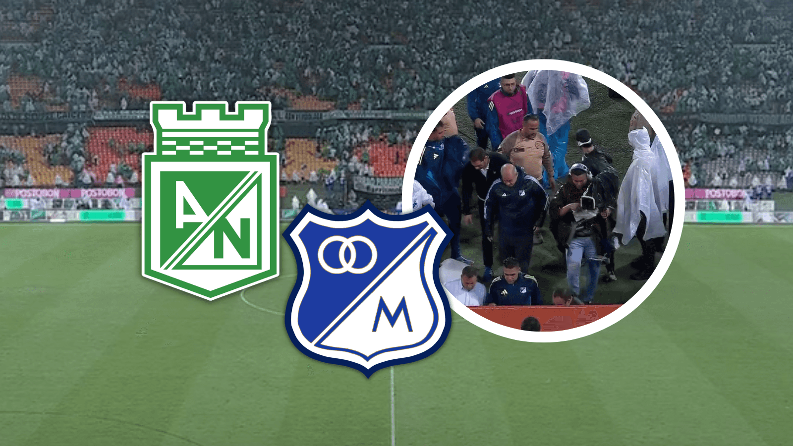 ¡Bochorno en Nacional! La eliminación con un momento que ni Win vio Foto: Escudoteca y Captura de Win Sports
